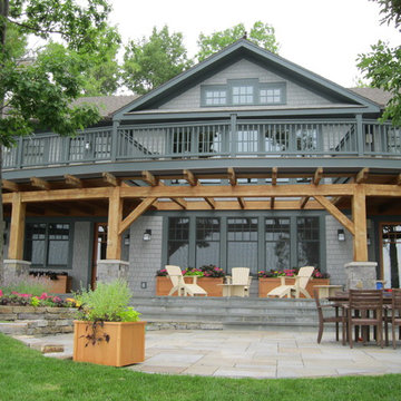 Lake house porch