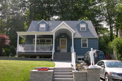 This is an example of a traditional porch design in New York.
