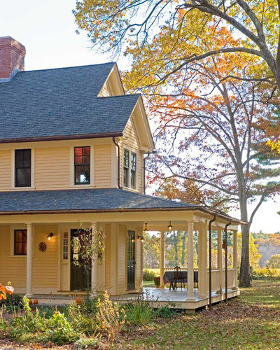 Farmhouse Porch by Sheldon Pennoyer Architects