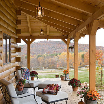 Log Homes & Cabins - Coventry Log Homes - The Athens