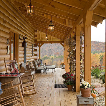 Log Homes & Cabins - Coventry Log Homes - The Athens
