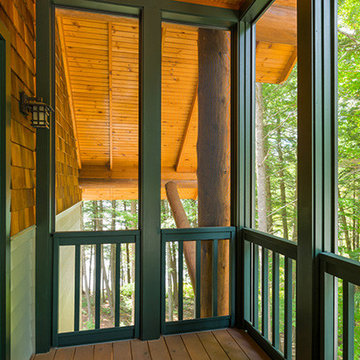 Maine Lakehouse Exterior