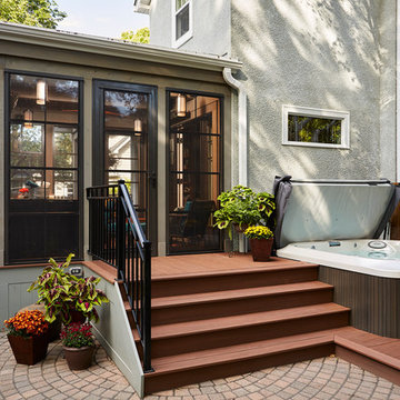 Minneapolis Outdoor Addition and Upper Level Remodel
