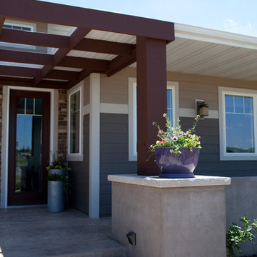 Modern Prairie Style Lakeshore Home