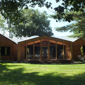 Modern Screened-In Porch