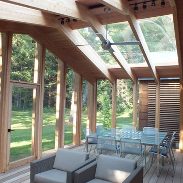 Modern Screened-In Porch