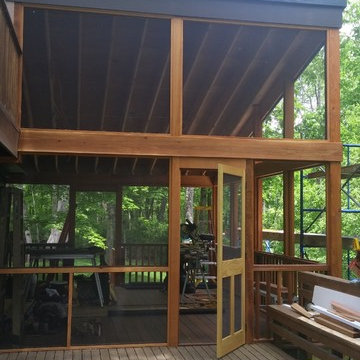 Modern Screened Porch Addition