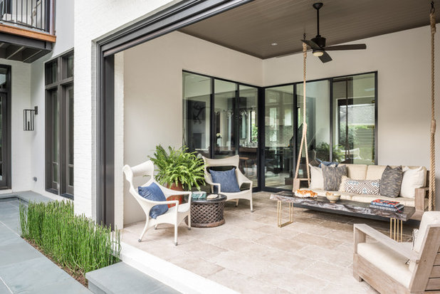 Contemporary Porch by Mann Designs Studio