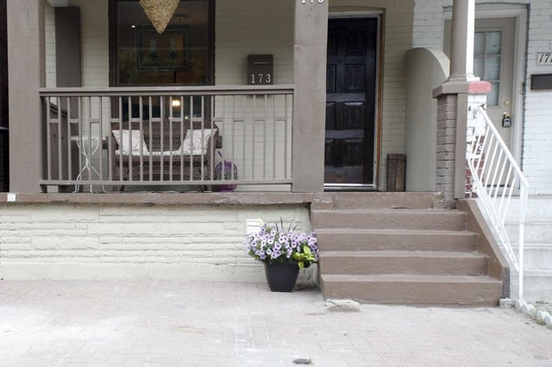 Eclectic Porch by Realty Queen Toronto