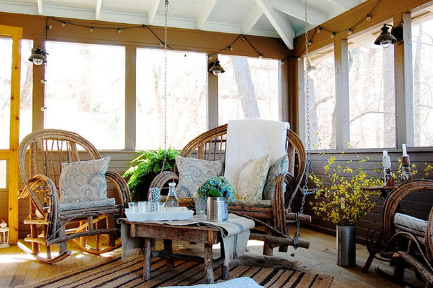 Rustic Porch by Corynne Pless