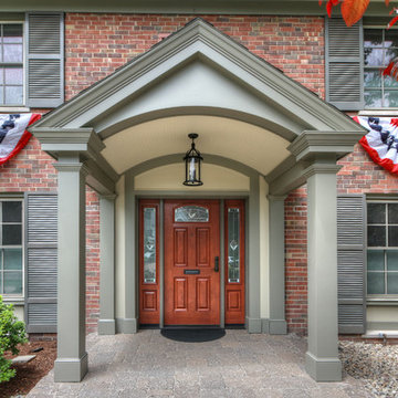 New Front Door & Driveway