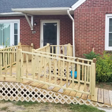New Handicap Ramp for homeowner