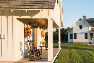 Inspiration for a country porch remodel in Other