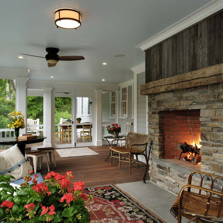 Uncovered Front Porch Photos & Ideas Houzz