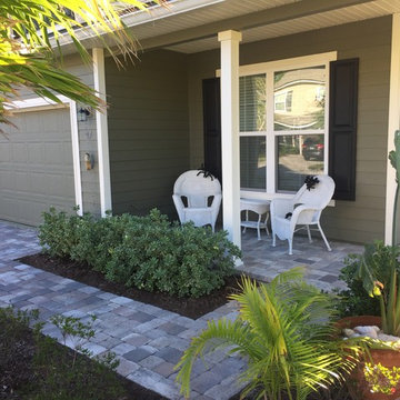 Nocatee Willow Cove walkway and porch