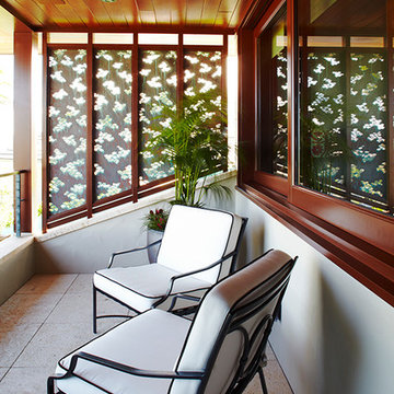 Oahu Beach Front Residence - Balcony