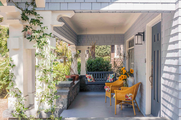 Traditional Porch by Sogno Design Group