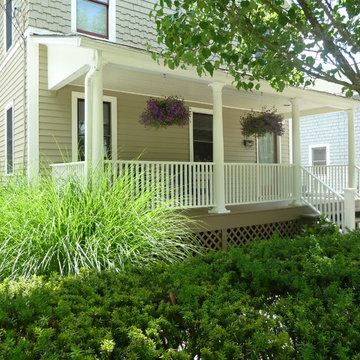 One Family House Restoration - Exterior- Before/After