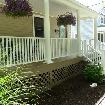 One Family House Restoration - Exterior- Before/After