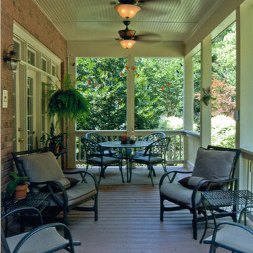 Open Porch with Sunning Deck