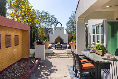Patio - eclectic patio idea in Orange County