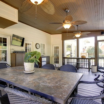 Outdoor Covered Porch