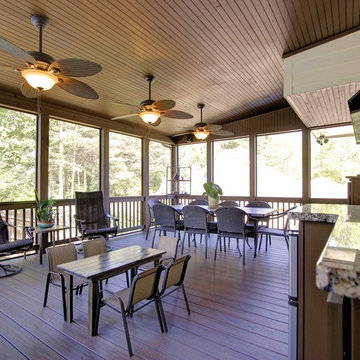 Outdoor Covered Porch