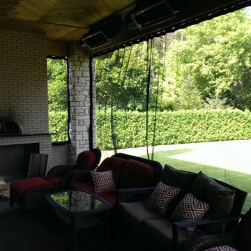 Outdoor Curtains/Mosquito Drapes/Porch Screens