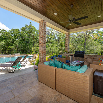 Outdoor living area in Indian Lakes