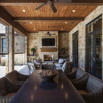 75 Porch with a Fire Pit Ideas You'll Love - March, 2023 | Houzz