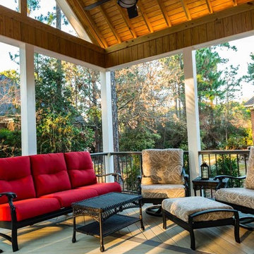 Outdoor Living Combination Space in the Wildewood Community of East Columbia, SC