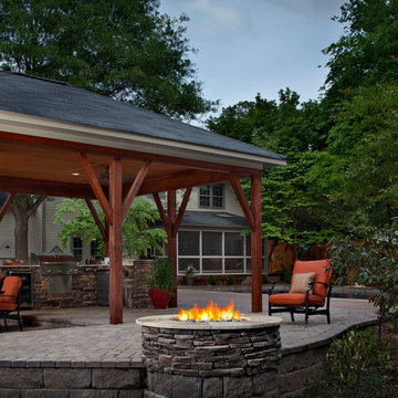 Outdoor living retreat in Charlotte NC