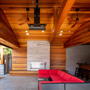 Outdoor Lounge Area