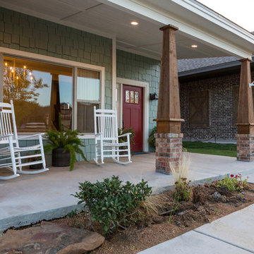 Slab Front Porch Ideas Photos Houzz