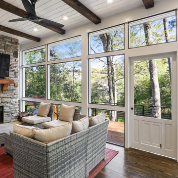 Peachtree Battle Porch and Deck Remodel