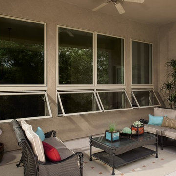 Pella® Impervia® ENERGY STAR®-qualified fiberglass awning windows