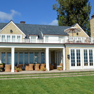 Pennsylvania Stone Farmhouse in Malibu, CA