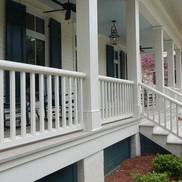 Point Clear Cottage front porch