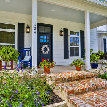 Porch - Boerne Traditional Modern Home