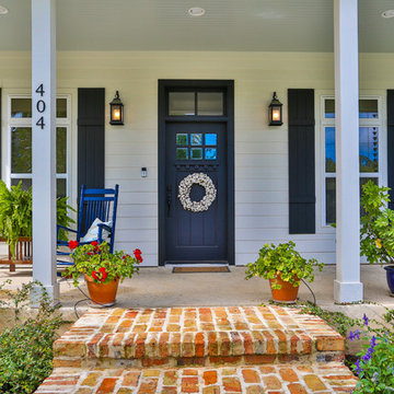 Porch - Boerne Traditional Modern Home