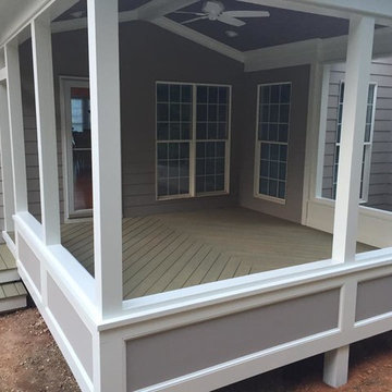 Porch installation