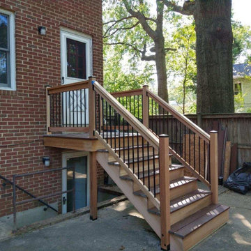 Porch Landing and Stair