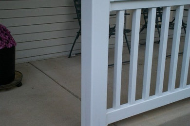 Porch rails replacement