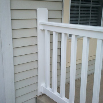Porch rails replacement
