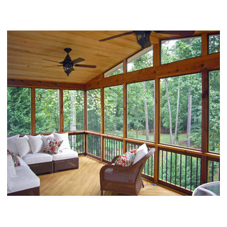 Porches & Screened Porches - Traditional - Porch - Atlanta - by Synergy ...