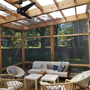 Prairie Village, Open Light, Screened Porch