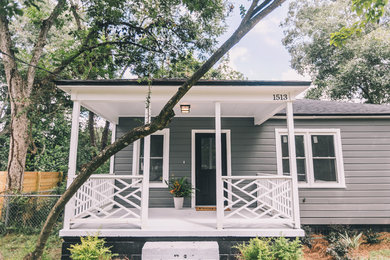 Eclectic porch idea in Atlanta