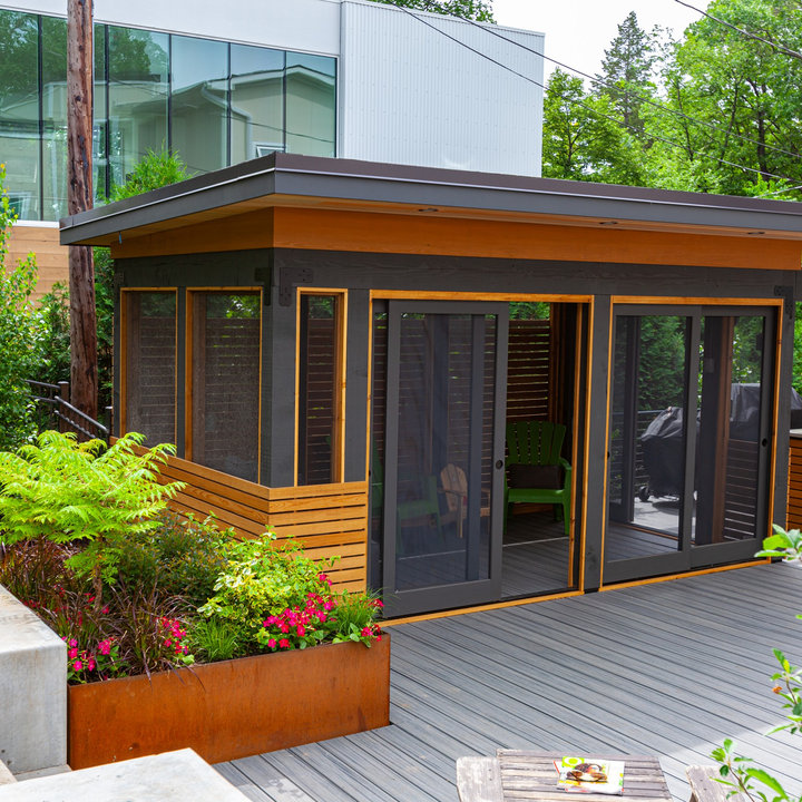 75 Screened-In Porch with a Pergola Ideas You'll Love - August, 2024 ...