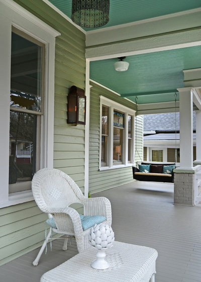 Traditional Porch by Carl Mattison Design