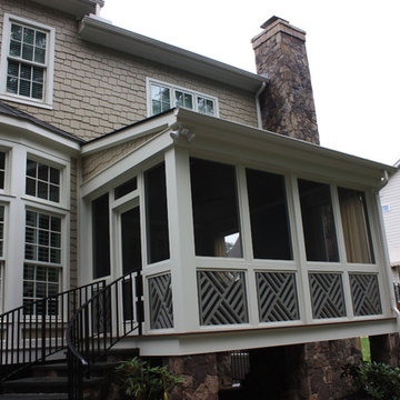 Raleigh Manor Screen Porch